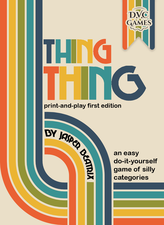 Thing Thing (Digital Download 1st Edition)